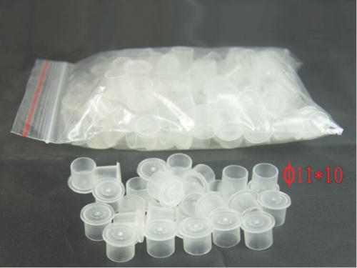 100pcs White Ink Cups 11*10MM