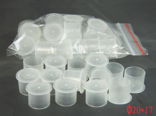 100pcs White Ink Cups 20*17MM
