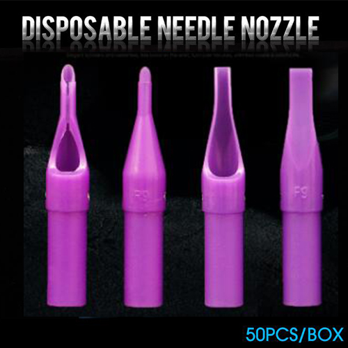 50pcs Disposable Purple Tips