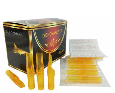 50pcs Disposable Yellow Tips